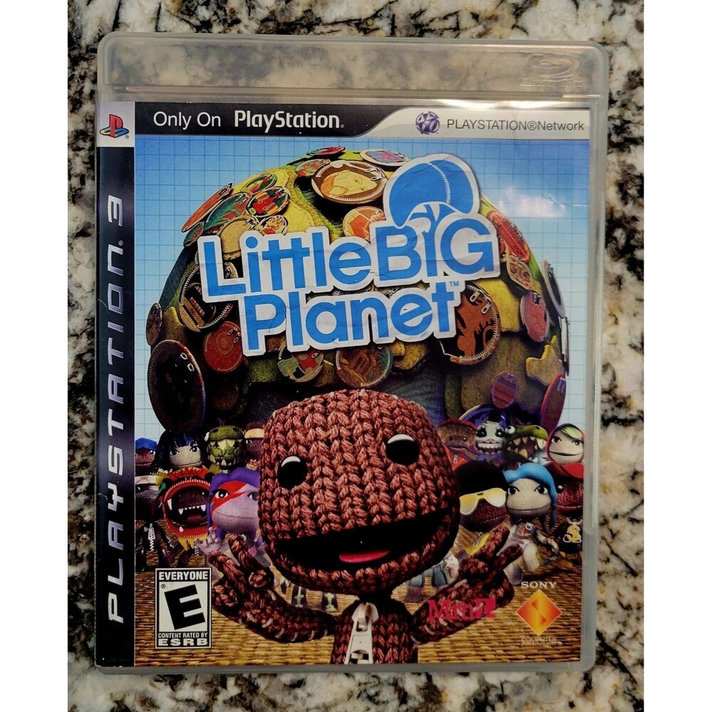 Sony PlayStation 3 PS3: LITTLE BIG PLANET/ No Manual/ Tested Works/ FAST SHIPPIN